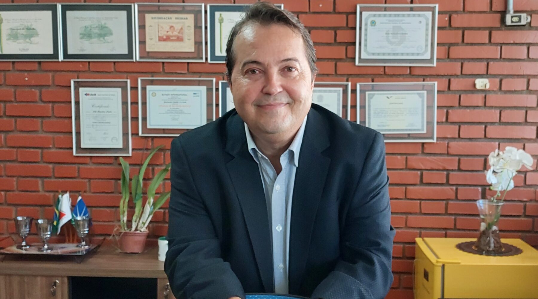 João Gonçalves, reitor da FATRA. 
Foto: divulgação