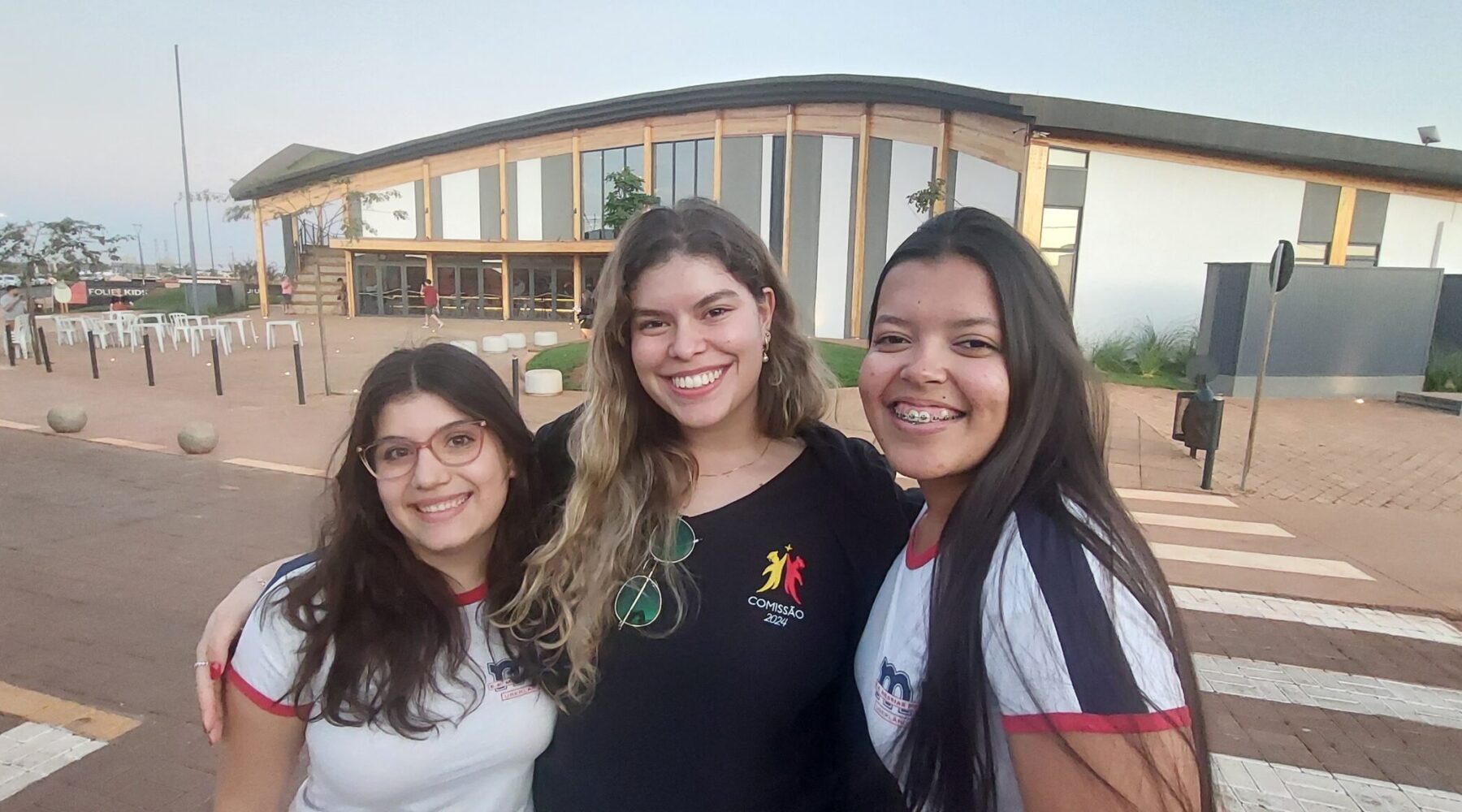 Isabela, Maria Clara e Maria Eduarda. Dia de conhecer mais sobre a carreira escolhida