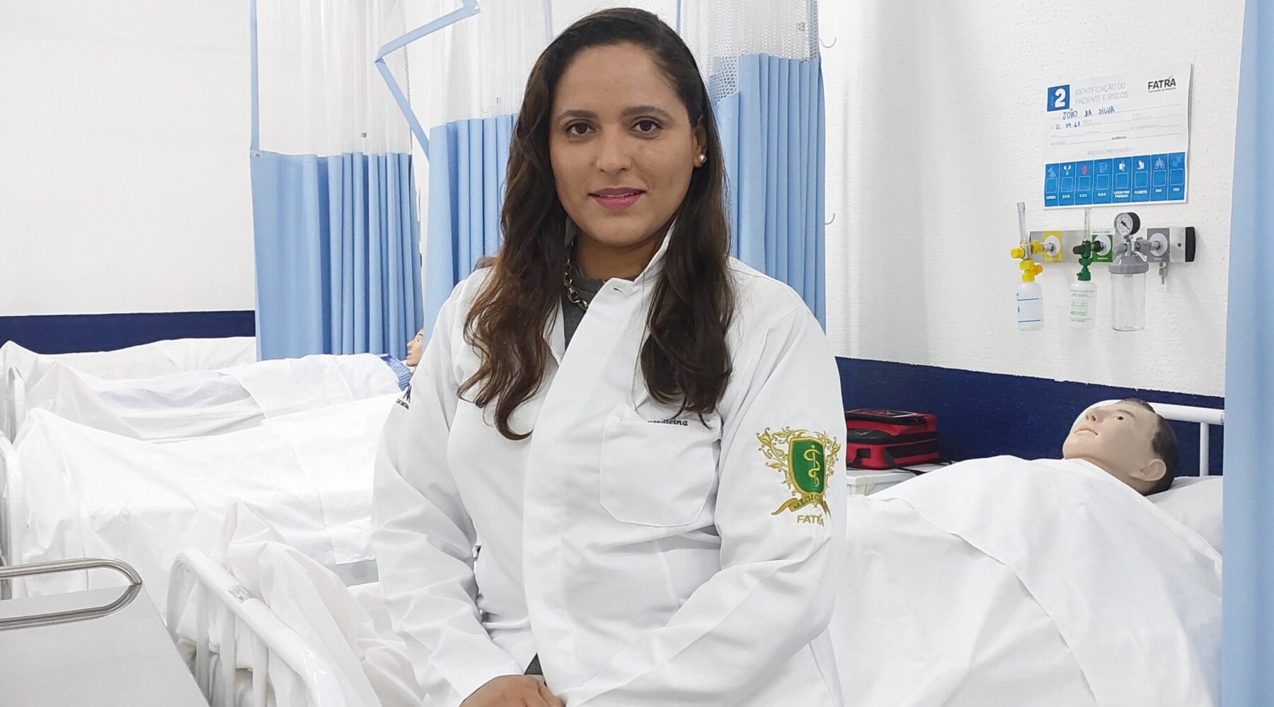 Letícia Souza, coordenadora da COVEST-MED, empresa responsável pela rrealização do Vestibular FAMEU
Foto: divulgação