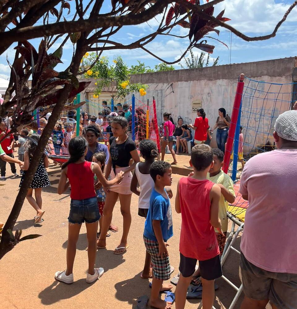 Celebrações reúne centenas de crianças todos os anos no Bairro Morumbi
Foto: Divulgação