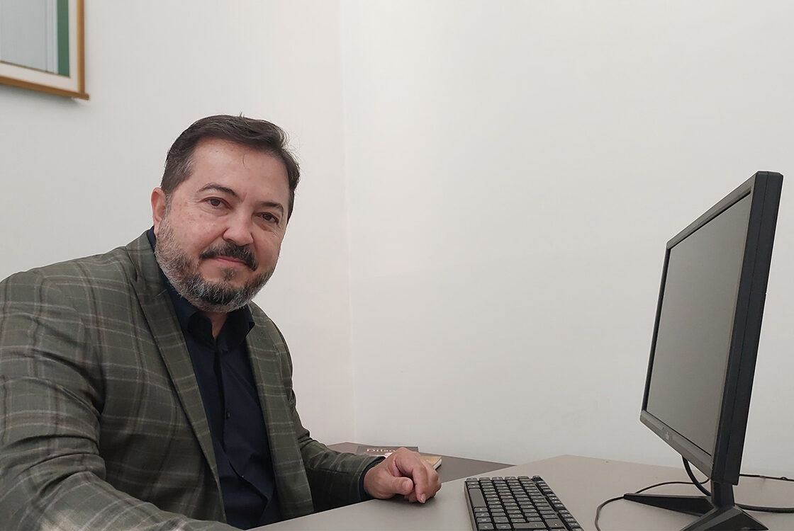 foto João Gonçalves 3 : João Gonçalves, reitor da UNIFATRA: “formação preocupada com o público”