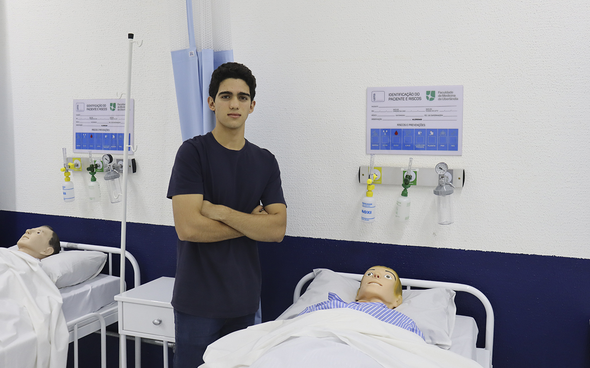 Gabriel, 17 anos. Aluno do Terceiro ano do Ensino Médio
imagem: divulgação